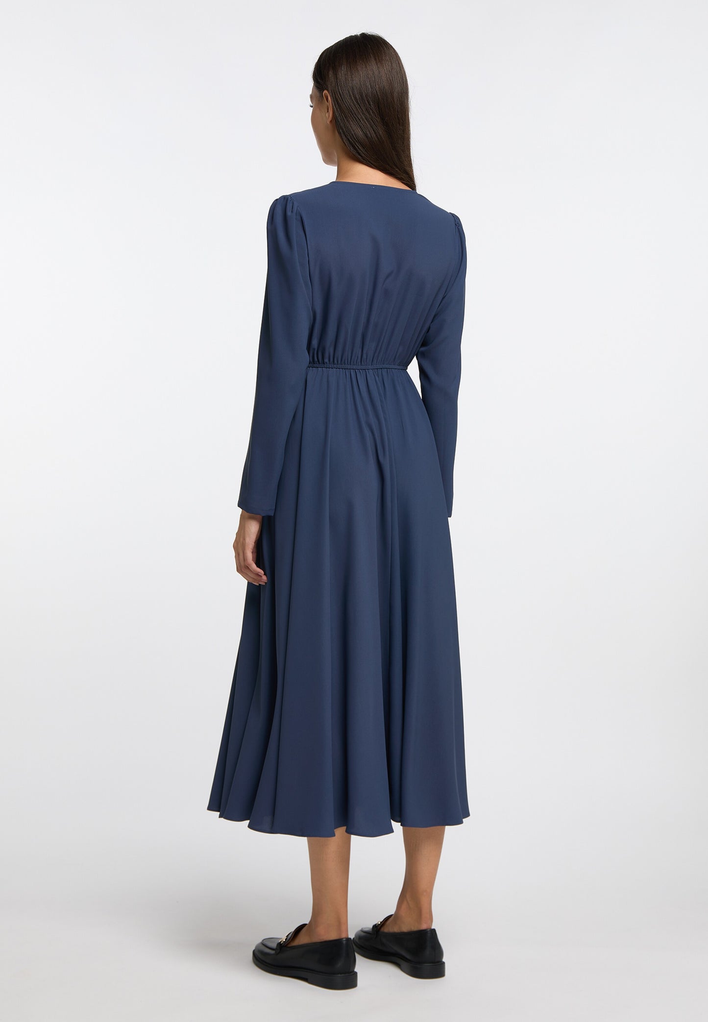 RISA Maxi Jurken Jurk Dames Marine