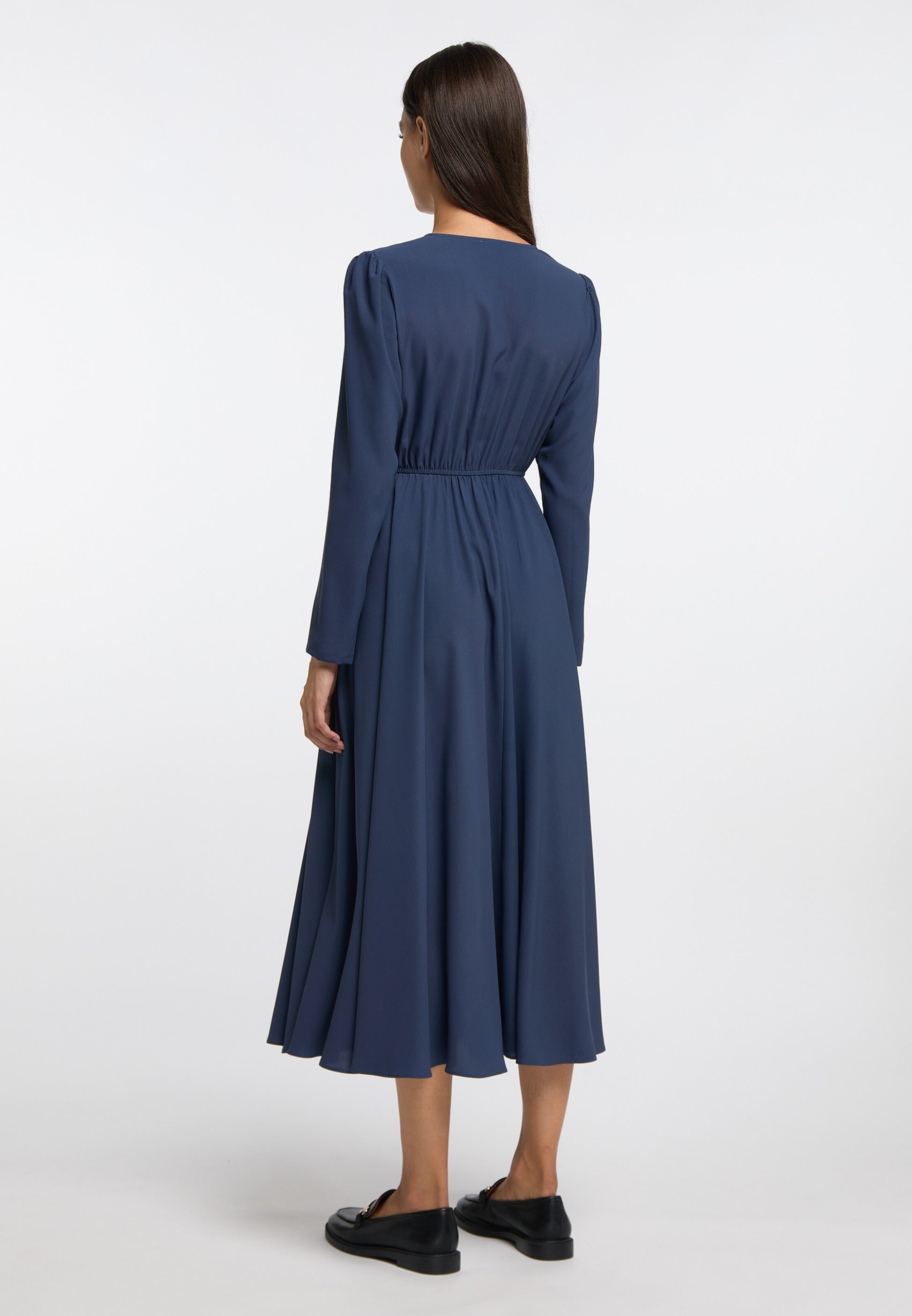 RISA Maxi Jurken Jurk Dames Marine