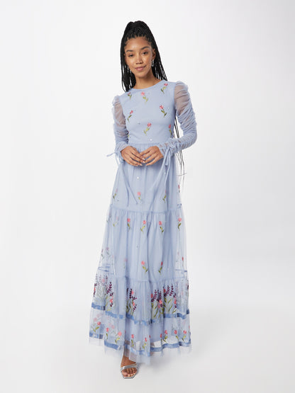  Avondjurken Avondjurk Dames Smoky Blue