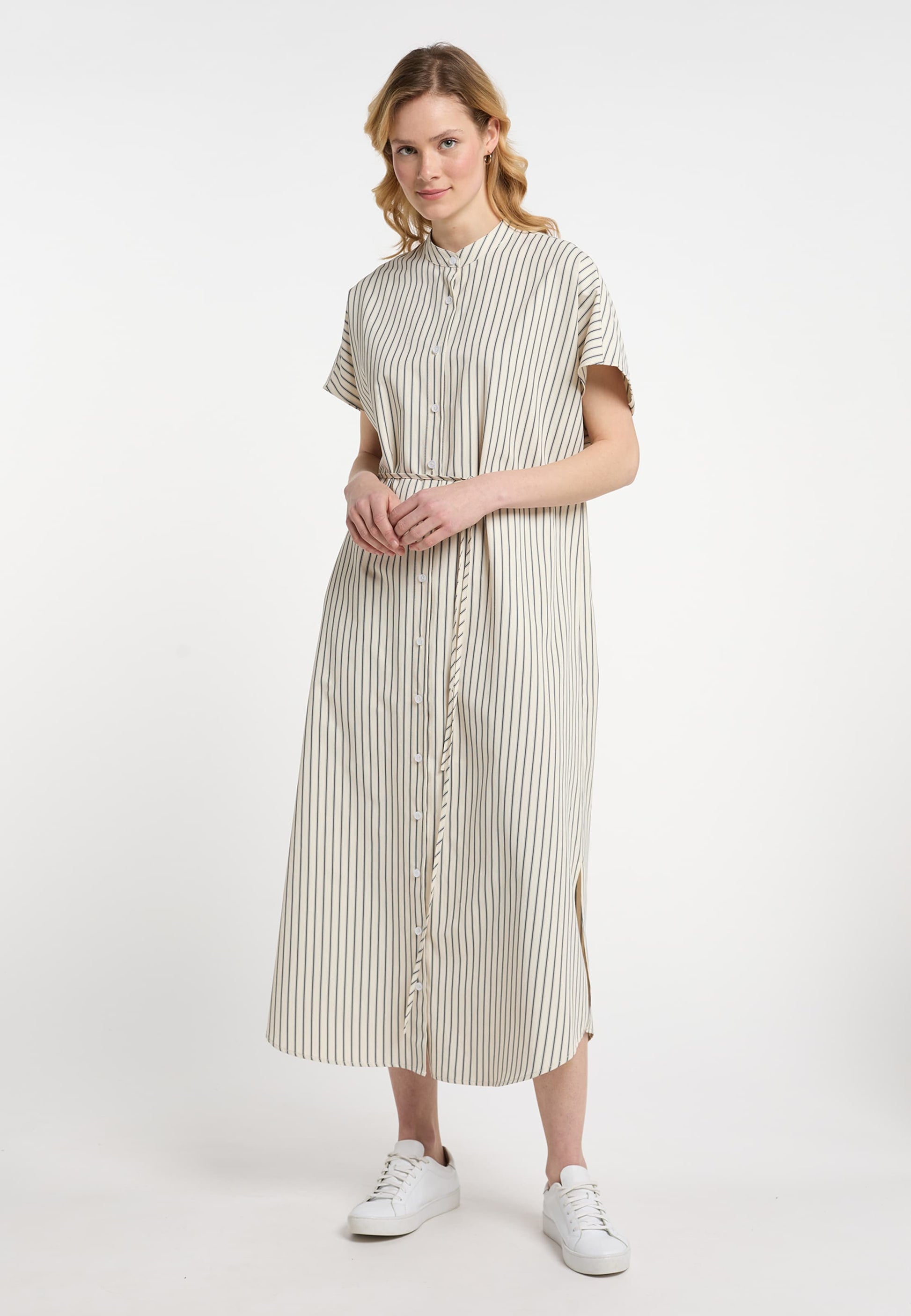  Blousejurken Blousejurk Dames Beige