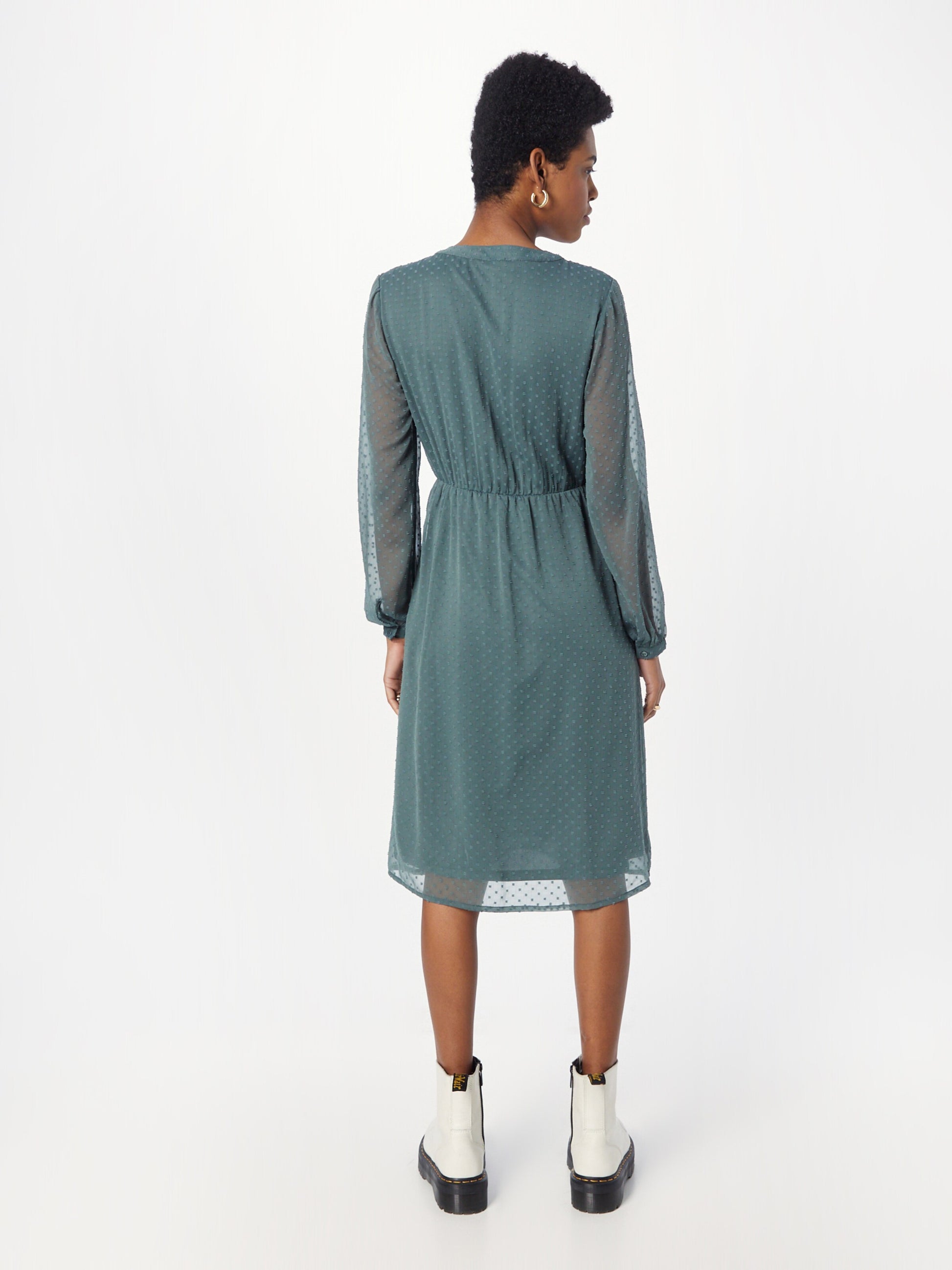 About You Mini Jurken Jurk Milena Dames Donkergroen