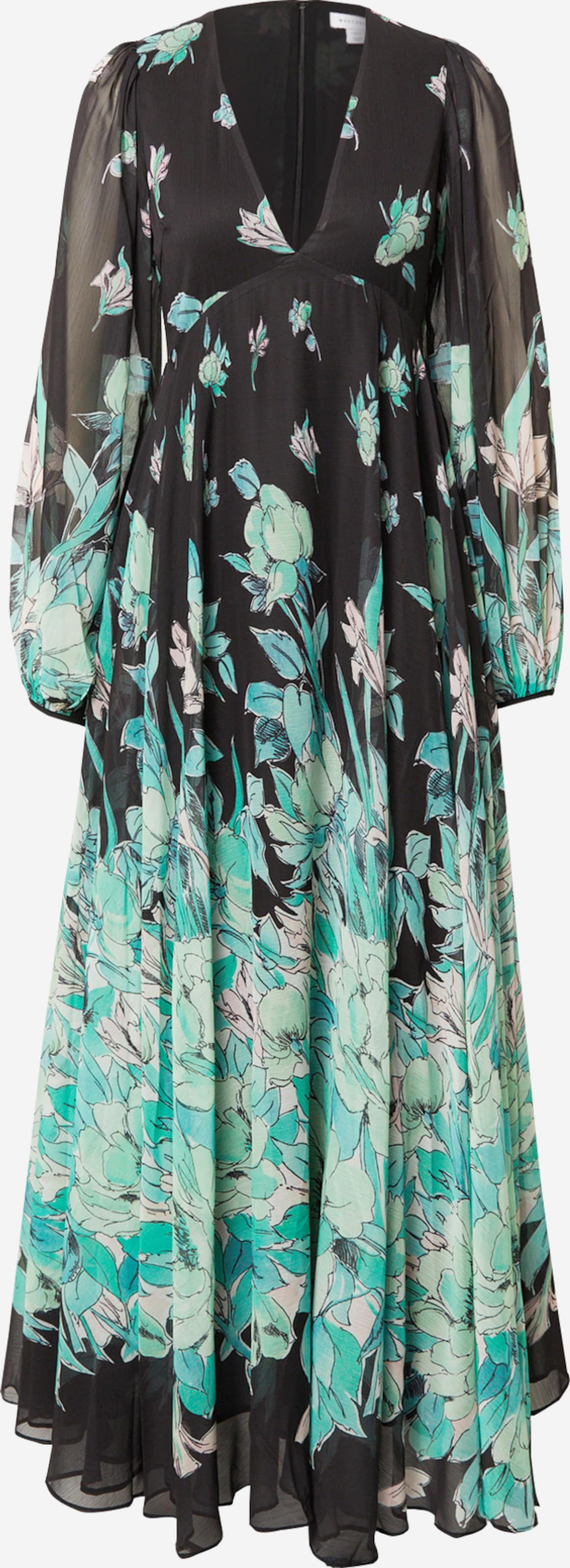 WAREHOUSE Maxi Jurken Jurk Dames Zwart