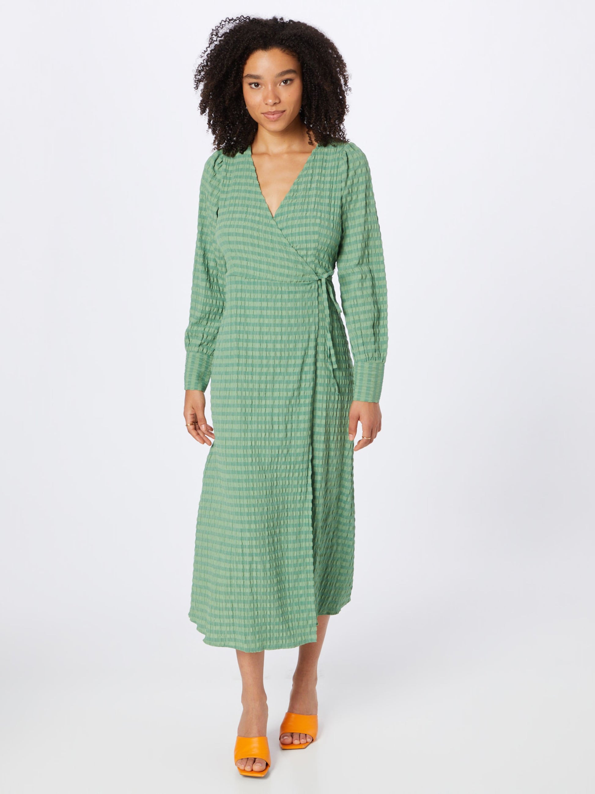 Vero Moda Maxi Jurken Jurk Enga Dames Groen / Lichtgroen