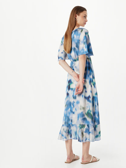  Midi Jurken Jurk Dames Blauw
