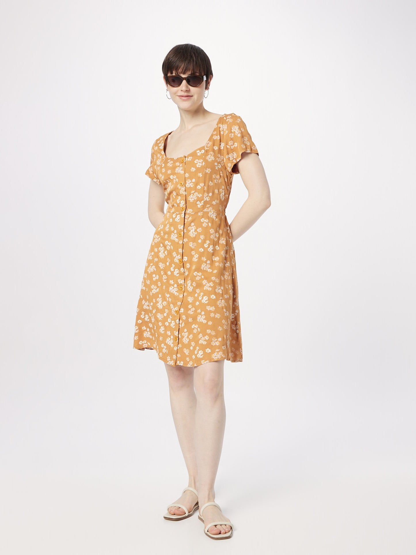 Ragwear Zomerjurken Zomerjurk Anerley Dames Oranje / Lichtoranje