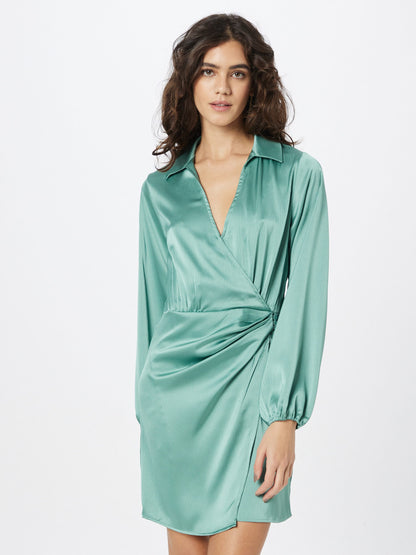Neo Noir Blousejurken Blousejurk Tulsa Dames Mintgroen