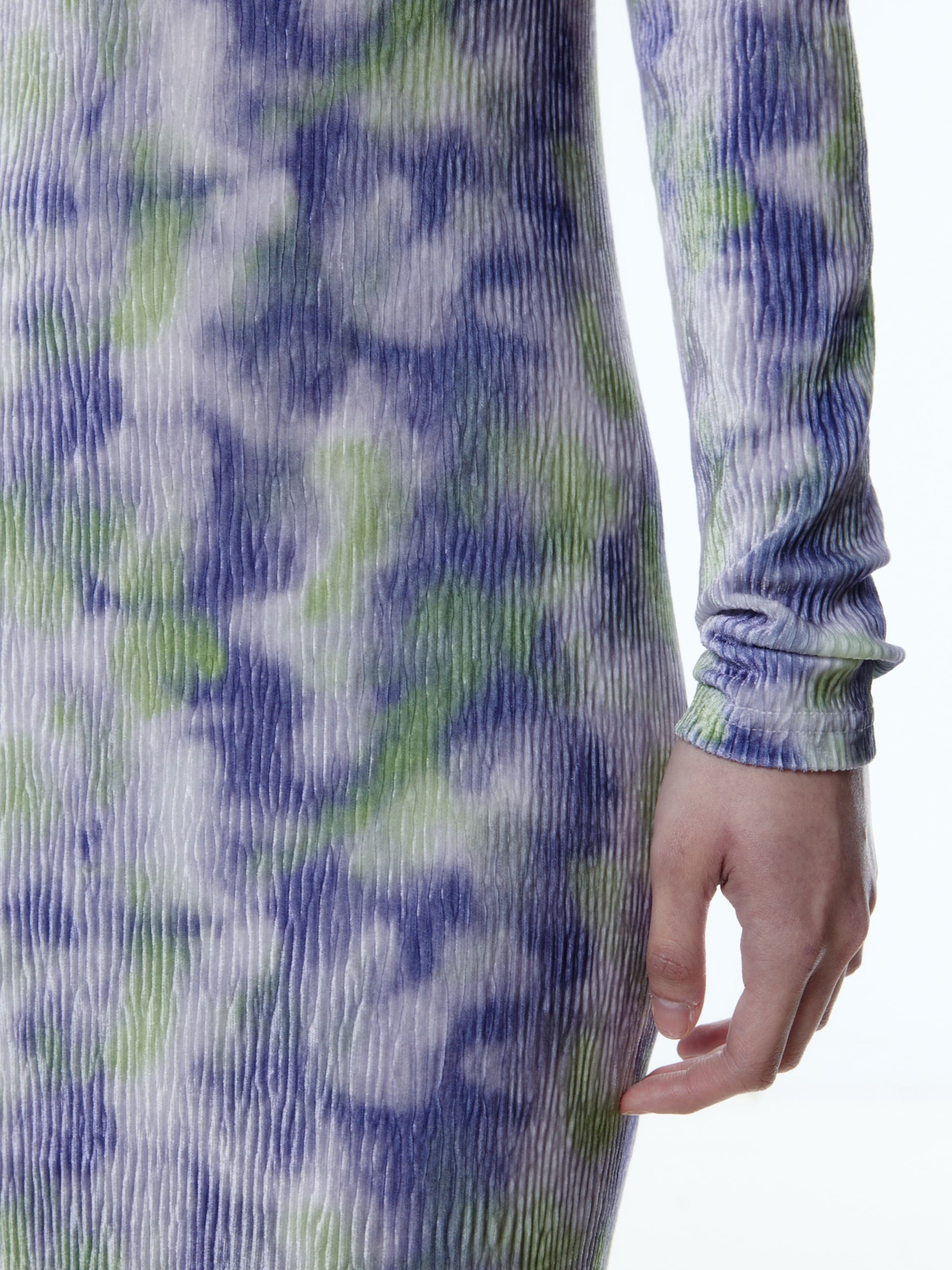 EDITED Maxi Jurken Jurk Ubon Dames Grijs / Lila