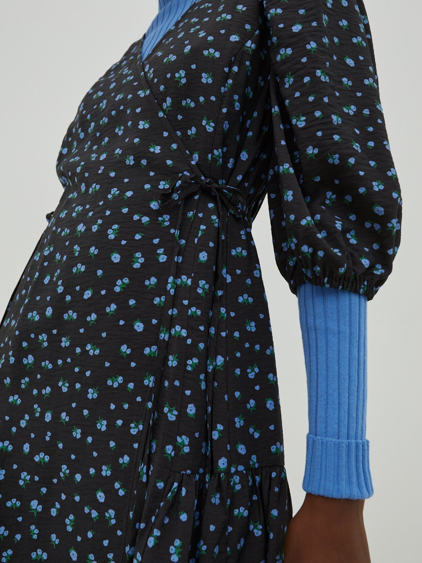 EDITED Mini Jurken Jurk Gemma Dames Zwart