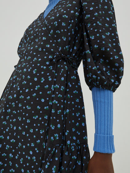 EDITED Mini Jurken Jurk Gemma Dames Zwart