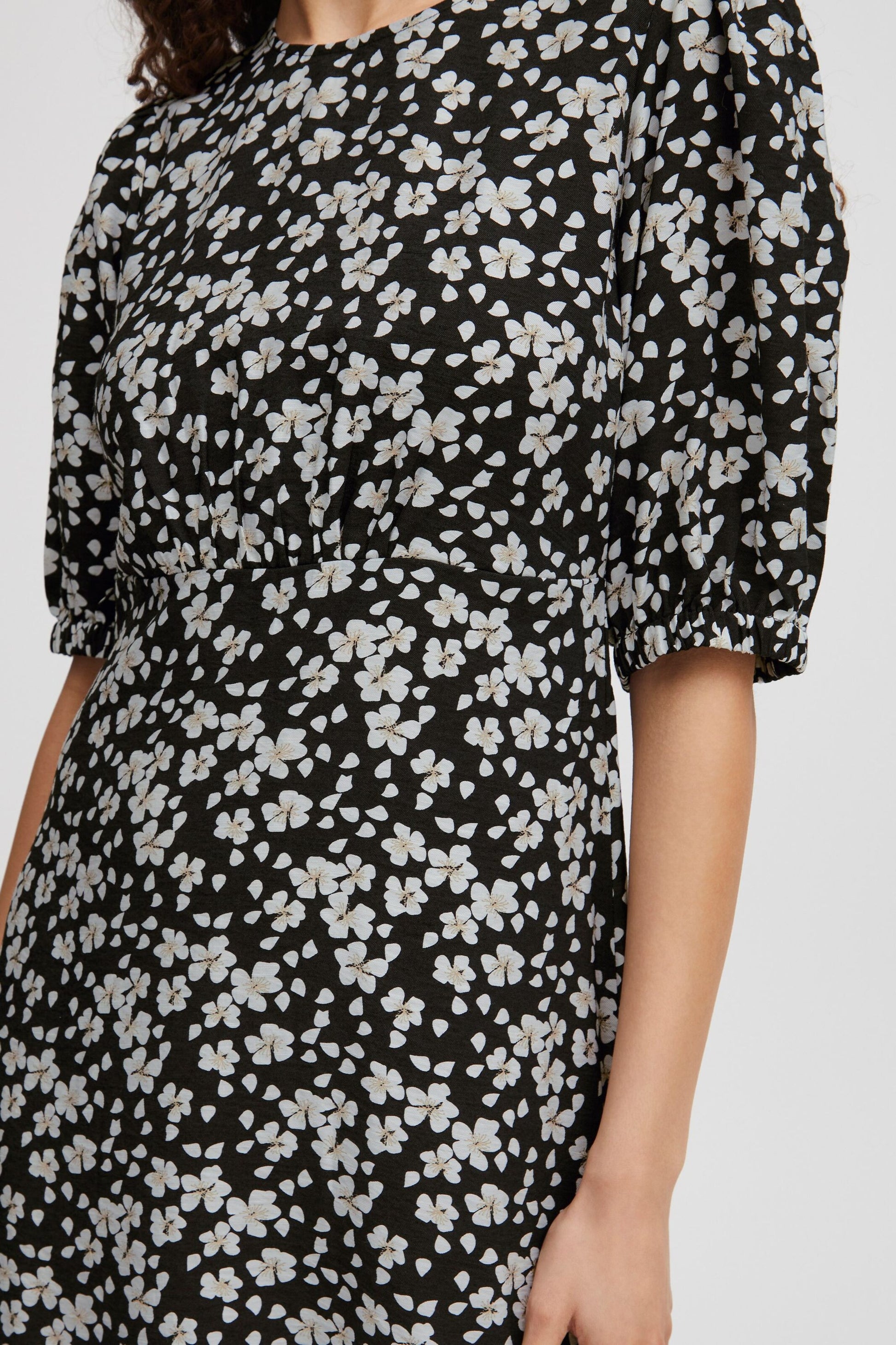 B.young Maxi Jurken Jurk Byibano Dames Zwart / Wit