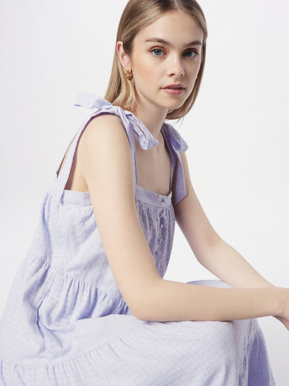  Zomerjurken Zomerjurk HELENA Dames Pastelblauw