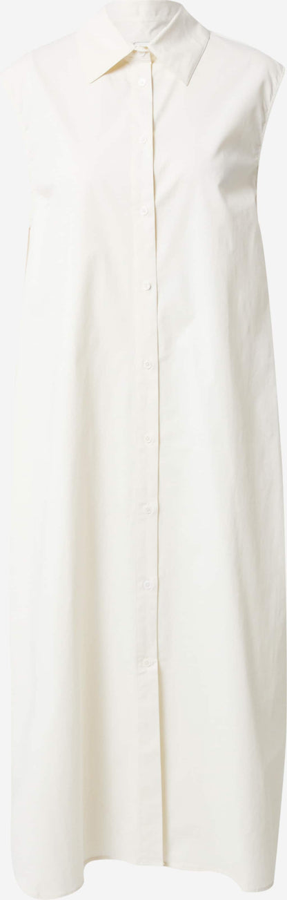 Minimum Blousejurken Blousejurk ZASIO Dames Ecru
