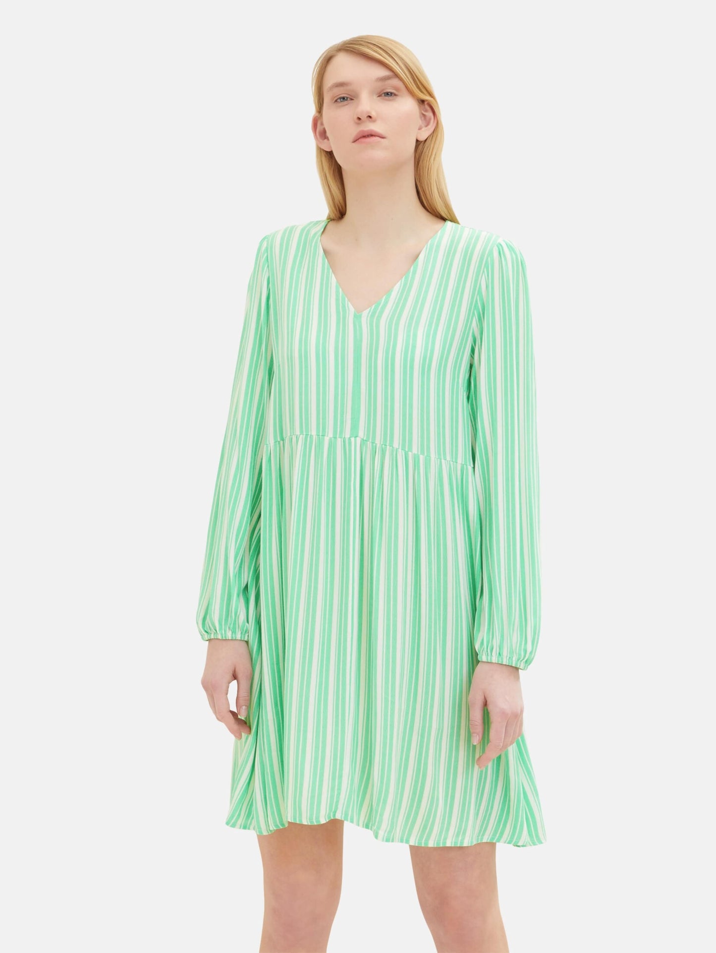 TOM TAILOR Denim Mini Jurken Jurk Dames Jade Groen