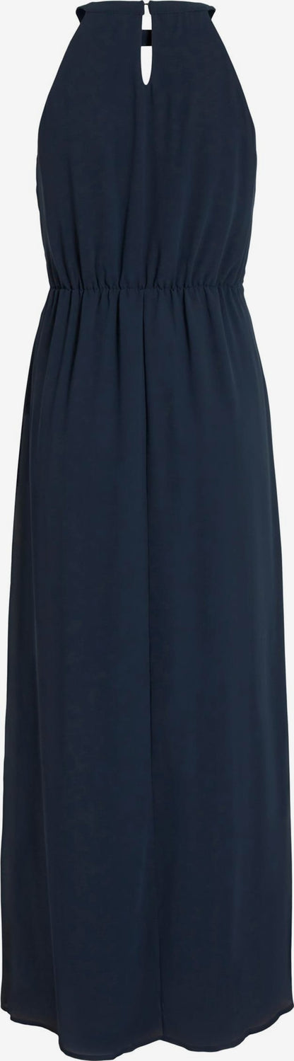 Vila Maxi Jurken Jurk Milina Dames Donkerblauw