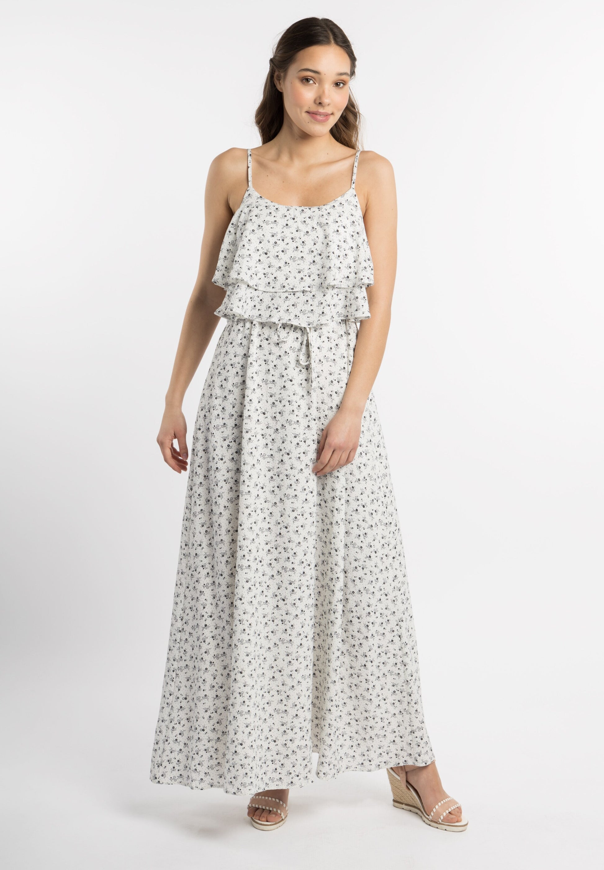 MyMO Zomerjurken Zomerjurk Dames Wolwit