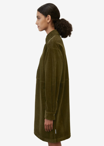 Marc O'Polo DENIM Blousejurken Blousejurk Dames Olijfgroen