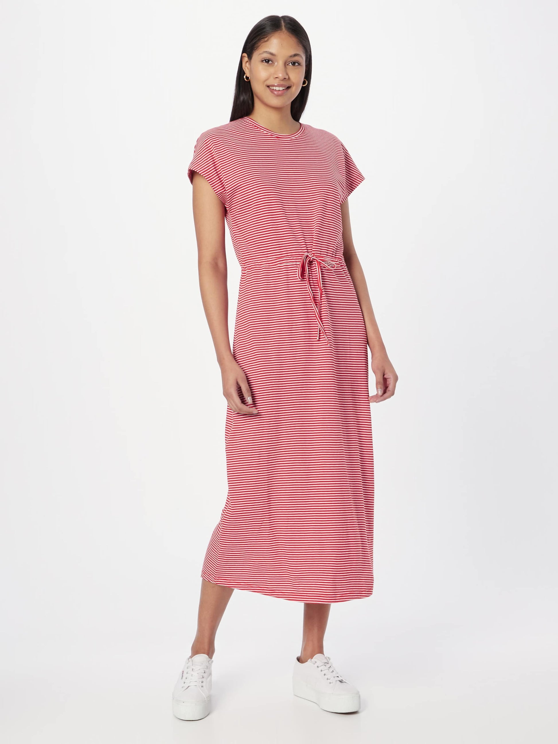 ONLY Maxi Jurken Jurk MAY Dames Knalrood
