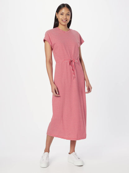ONLY Maxi Jurken Jurk MAY Dames Knalrood