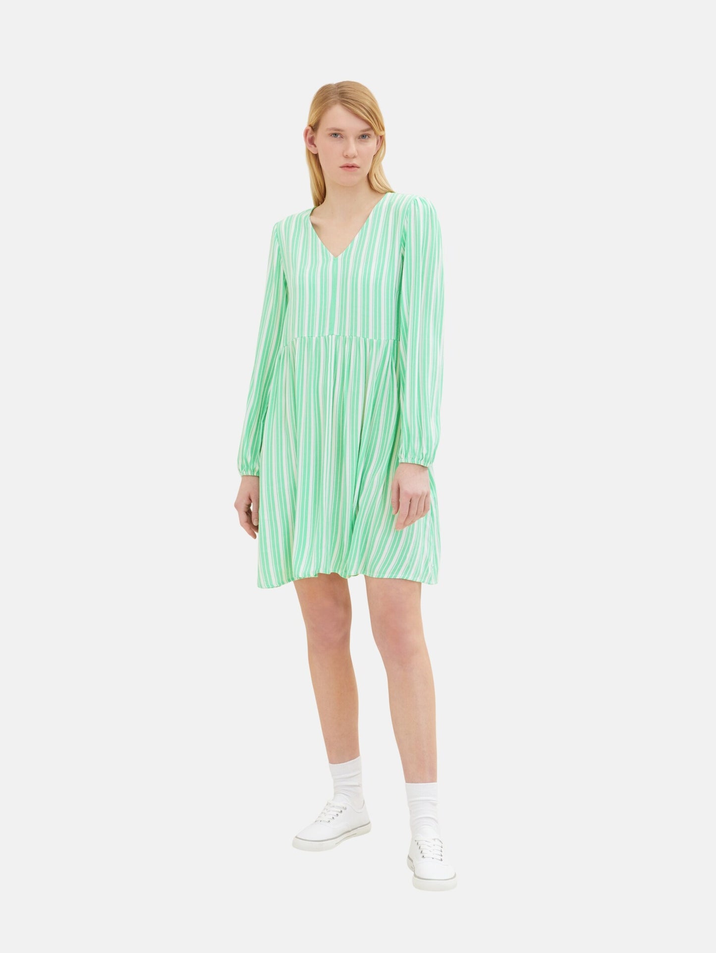 TOM TAILOR Denim Mini Jurken Jurk Dames Jade Groen