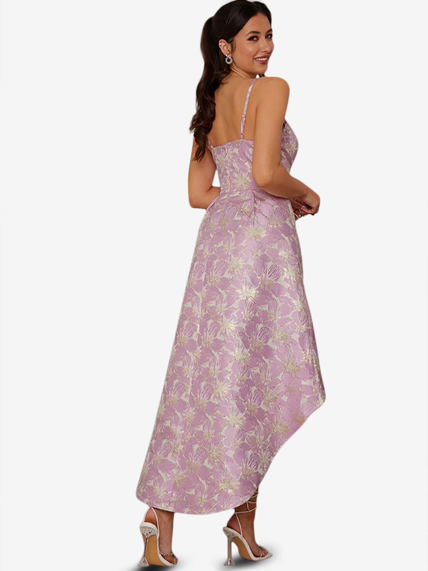  Maxi Jurken Jurk Dames Lila
