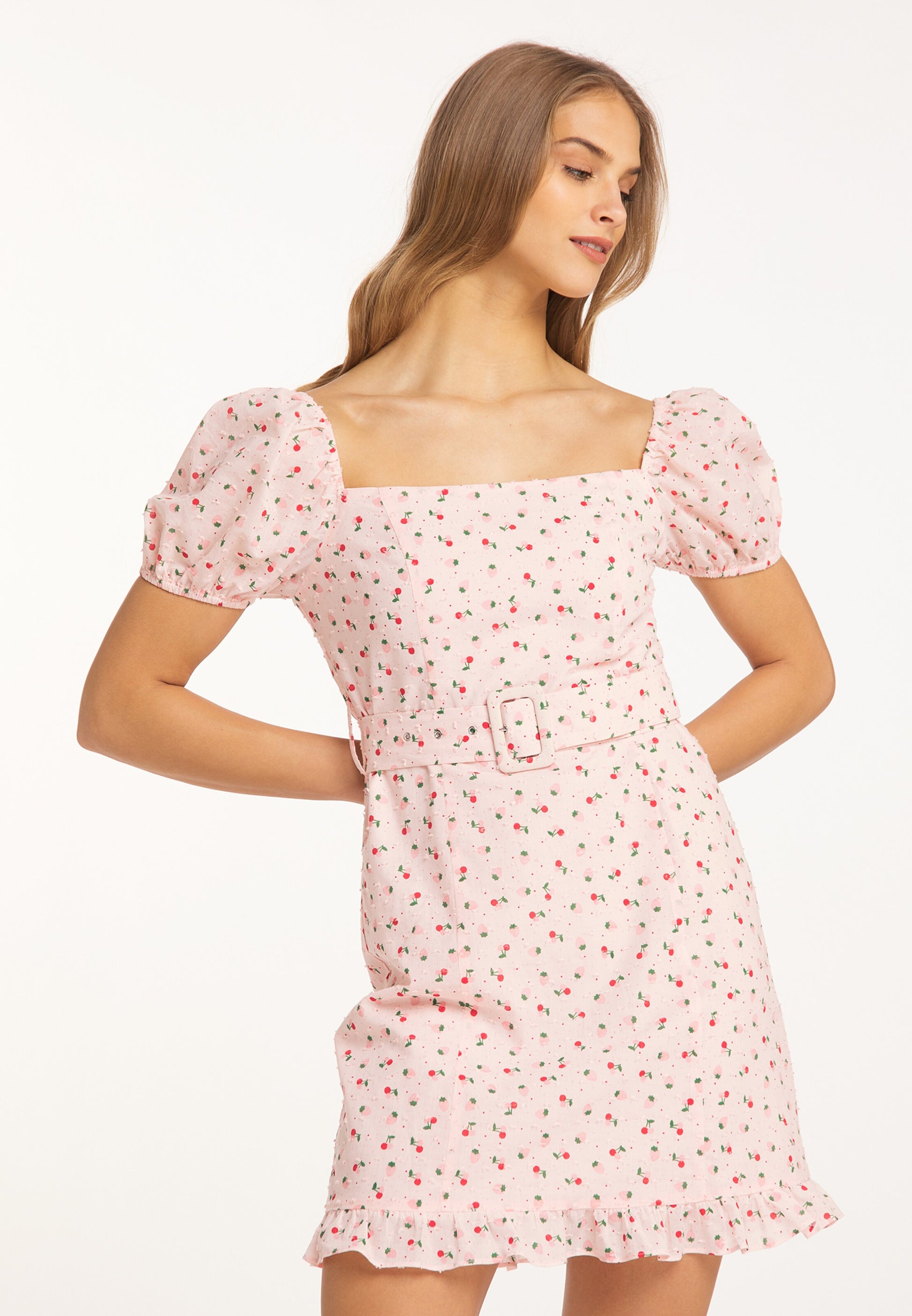 MyMO Mini Jurken Jurk Dames Rosa / Lichtroze