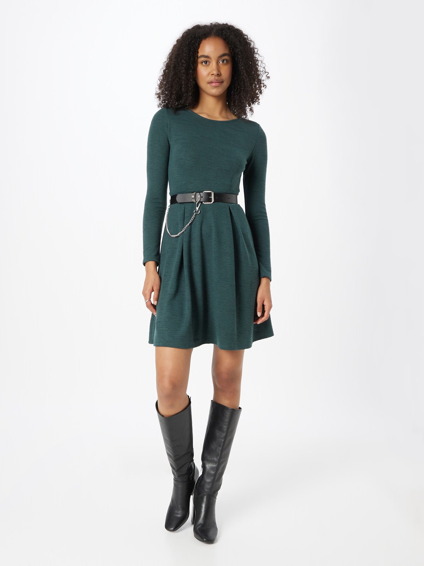 About You Mini Jurken Jurk Antonina Dames Donkergroen
