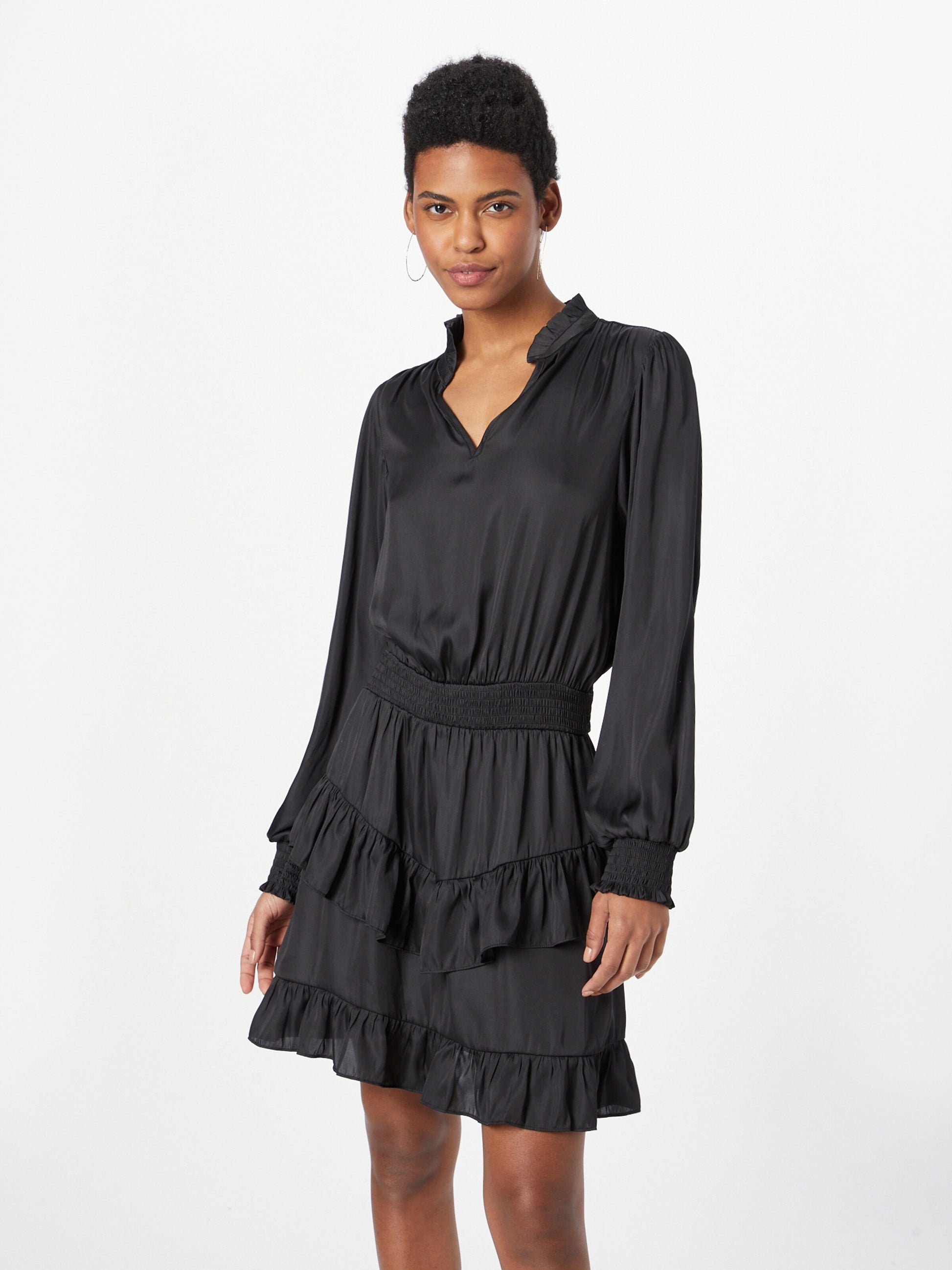 Neo Noir Mini Jurken Jurk Porto Dames Zwart