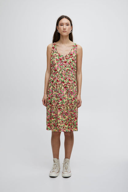 ICHI Blousejurken Blousejurk Ihmarrakech Dames Gemengde Kleuren