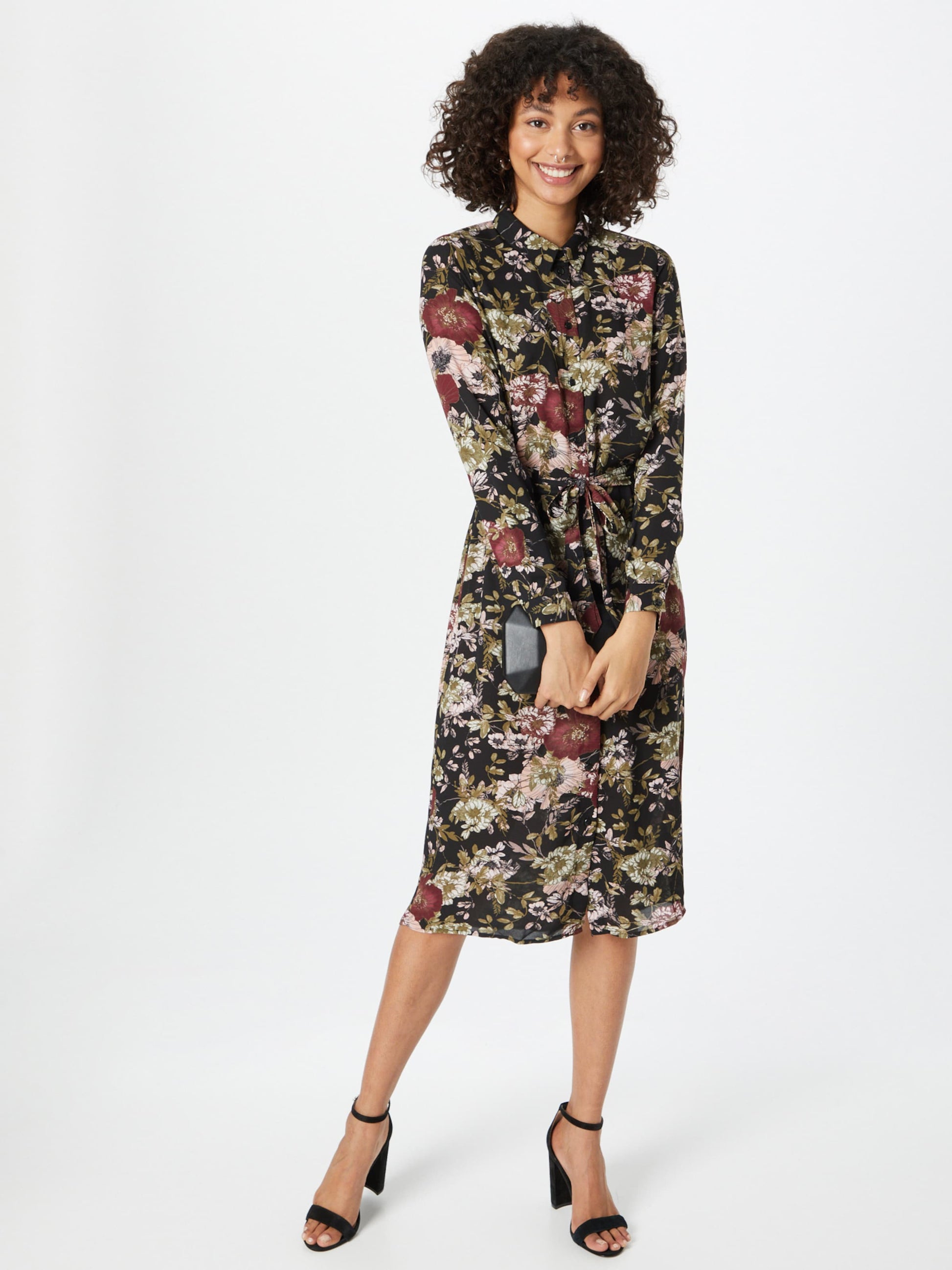 Vero Moda Blousejurken Blousejurk Macy Dames Zwart