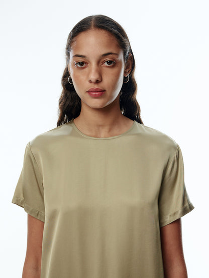 EDITED Maxi Jurken Jurk Polly Dames Beige
