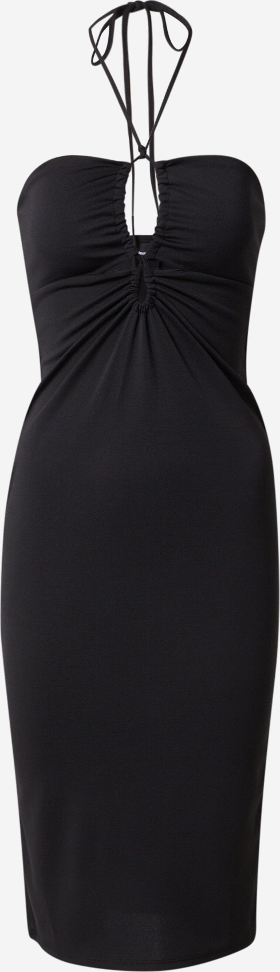 Gina Tricot Midi Jurken Jurk Sahara Dames Zwart