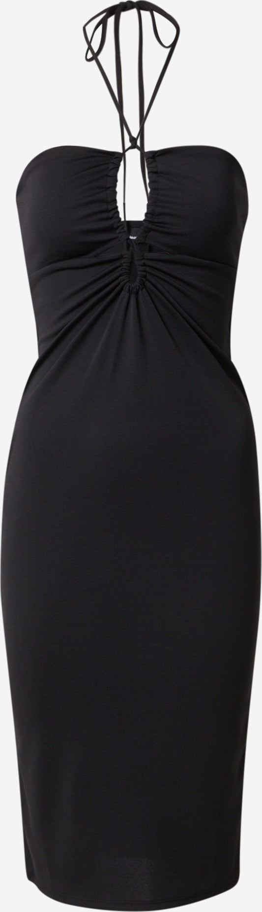 Gina Tricot Midi Jurken Jurk Sahara Dames Zwart