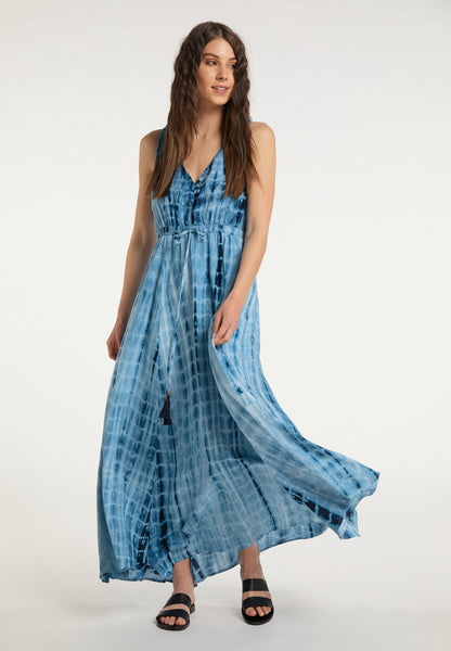 IZIA Strandjurkjes Strandjurk Dames Blauw / Donkerblauw