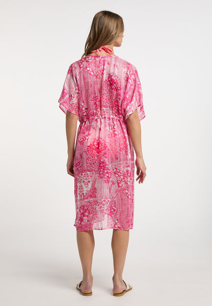 IZIA Strandjurkjes Strandjurk Dames Fuchsia