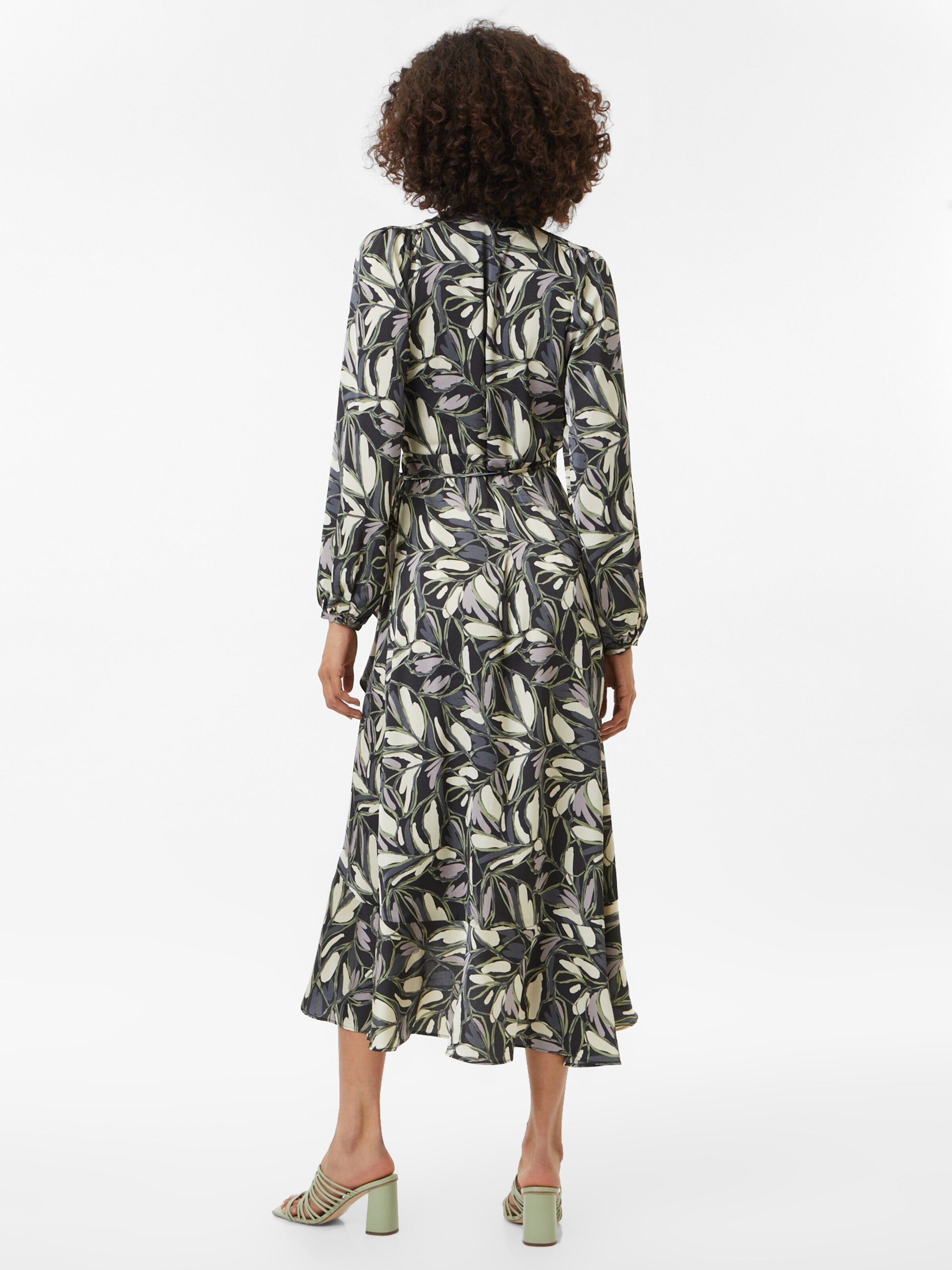 Soaked In Luxury Midi Jurken Jurk Karven Dames Zwart