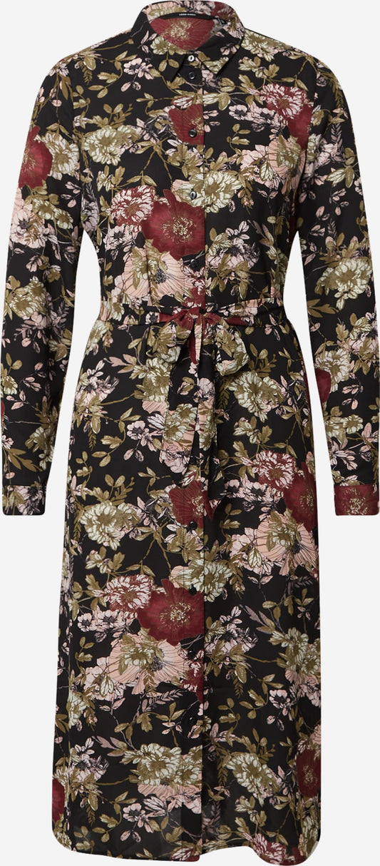 Vero Moda Blousejurken Blousejurk Macy Dames Zwart