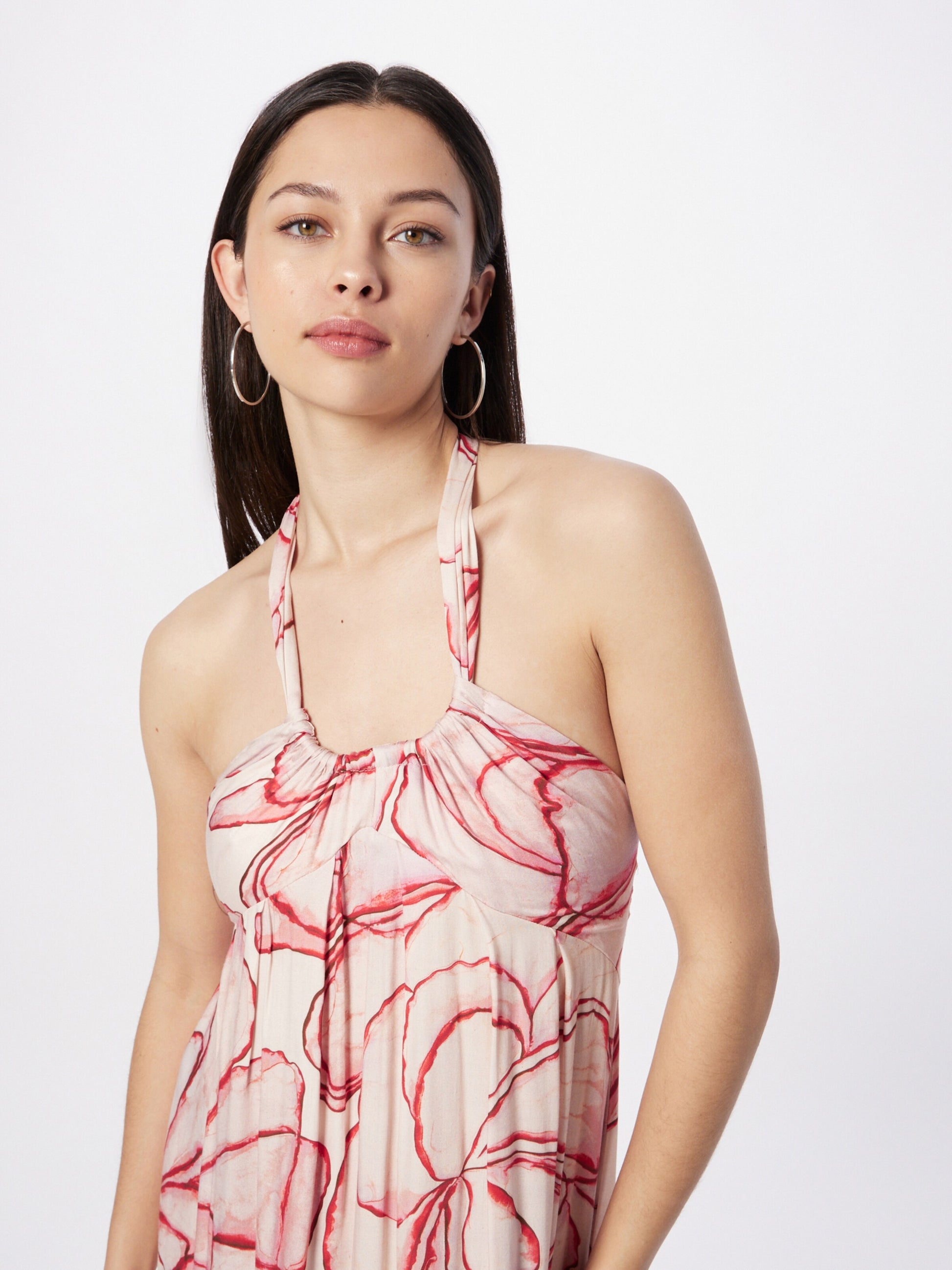 Sisley Zomerjurken Zomerjurk Dames Rosa