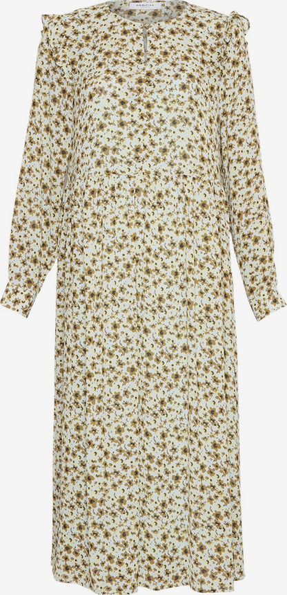 MOSS COPENHAGEN Maxi Jurken Jurk Adalia Rikkelie Dames Crème