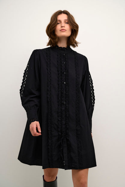  Blousejurken Blousejurk Janelle Dames Zwart