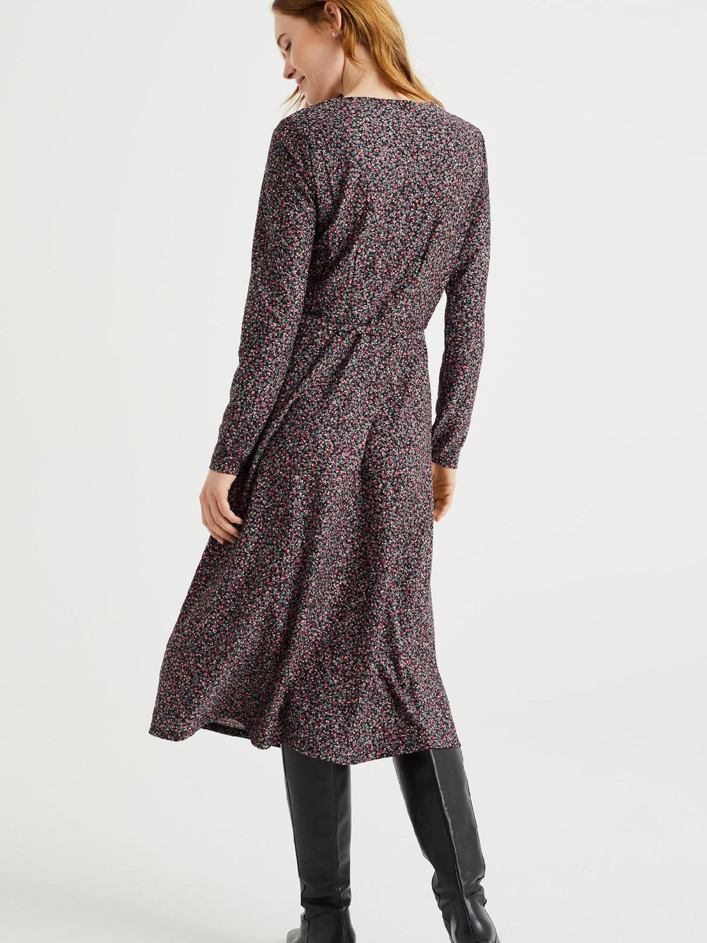 WE FASHION Blousejurken Blousejurk Dames Gemengde Kleuren