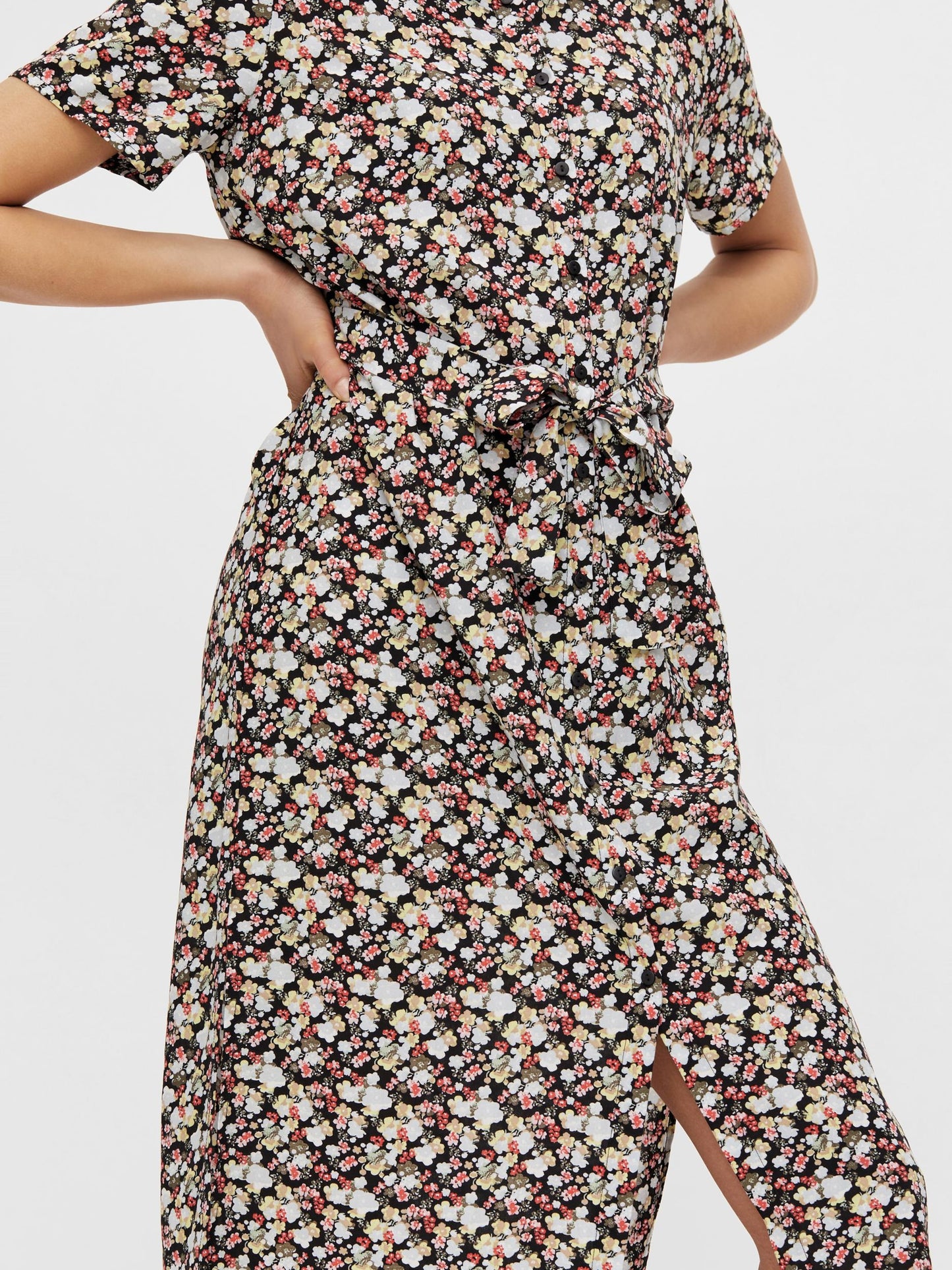 Pieces Blousejurken Blousejurk Cecilie Dames Azuur