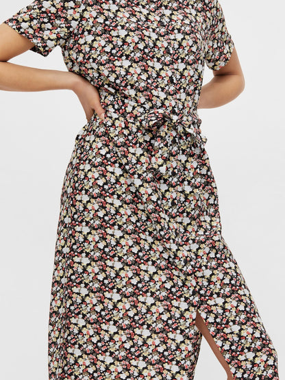 Pieces Blousejurken Blousejurk Cecilie Dames Azuur