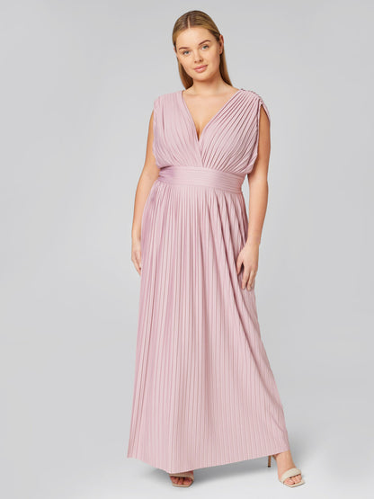  Midi Jurken Jurk Linnea Dames Poederroze