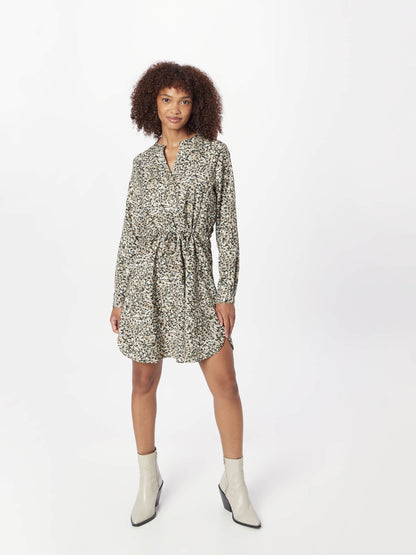 ONLY Blousejurken Blousejurk CORY Dames Kaki / Donkergroen