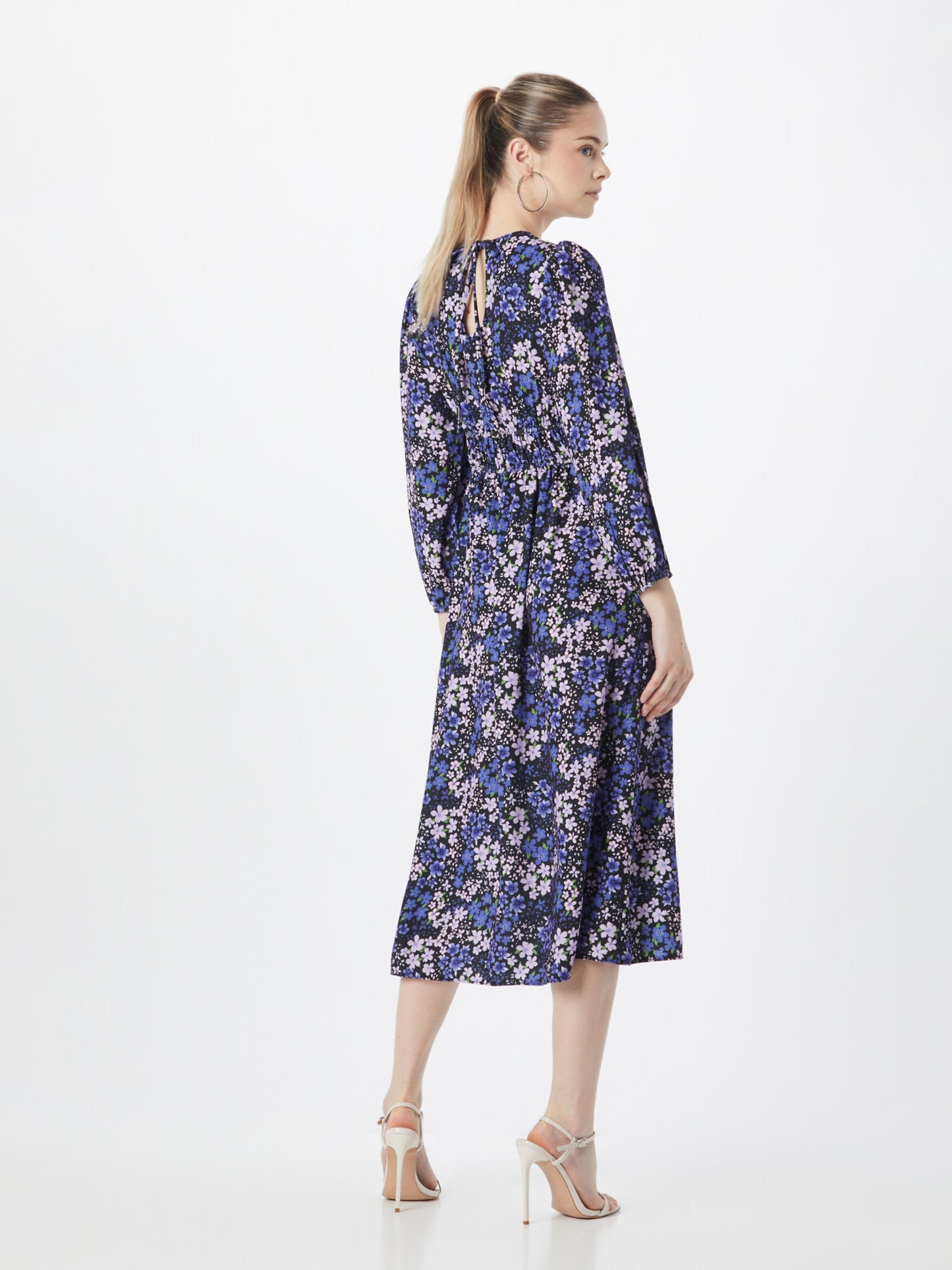 Dorothy Perkins Midi Jurken Jurk Dames Blauw / Donkerblauw