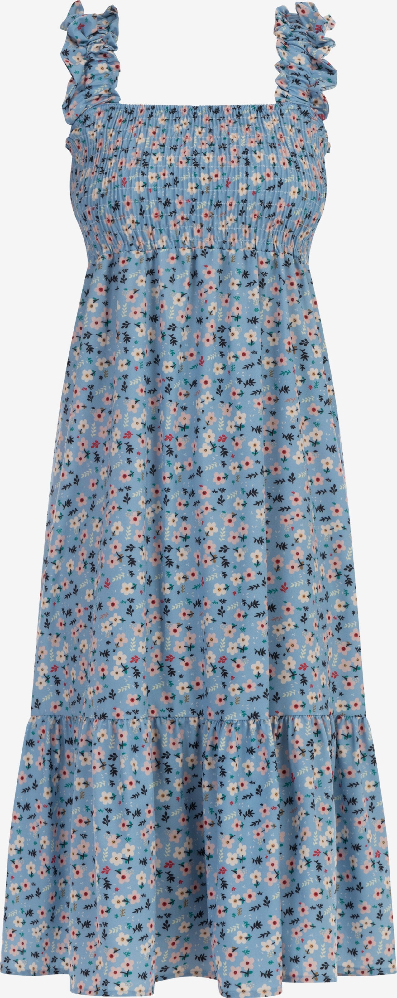 MyMO Zomerjurken Zomerjurk Dames Lichtblauw