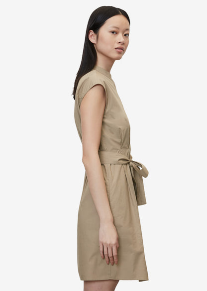 Marc O'Polo Blousejurken Blousejurk Dames Lichtbruin