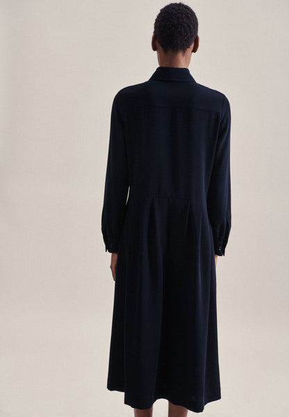 Seidensticker Blousejurken Blousejurk Dames Navy