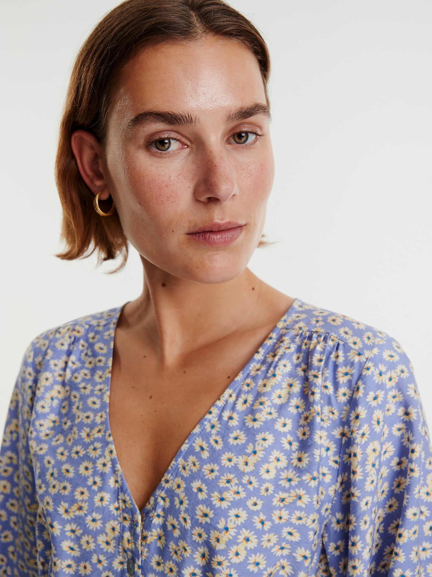 EDITED Maxi Jurken Jurk Rosalia Dames Lila / Gemengde Kleuren