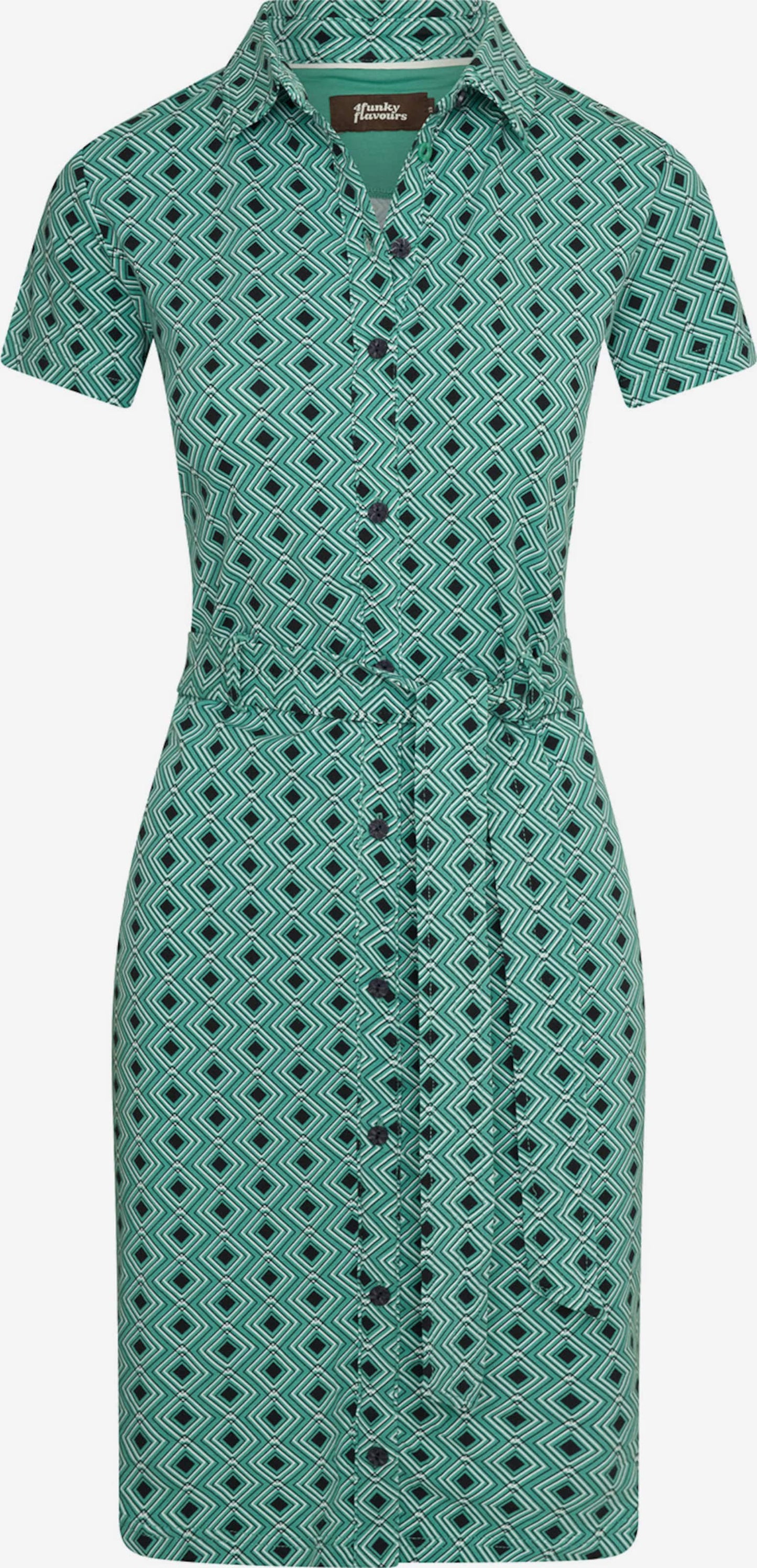  Blousejurken Blousejurk Iggin Me Dames Jade Groen